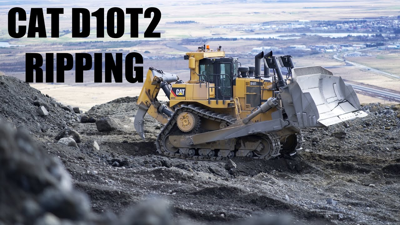 Cat D10T2 Ripping