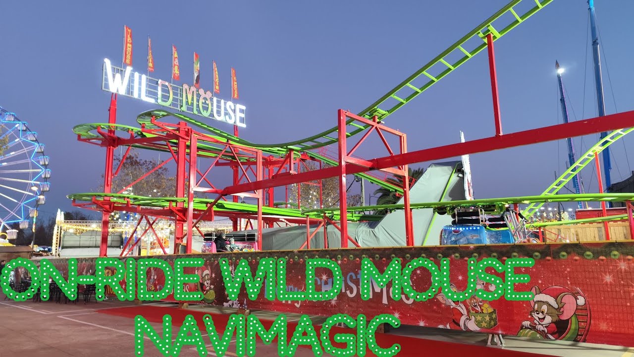 On-ride Wild mouse, Navimagic Getafe, feria atracciones navidad de Getafe 2024-2025