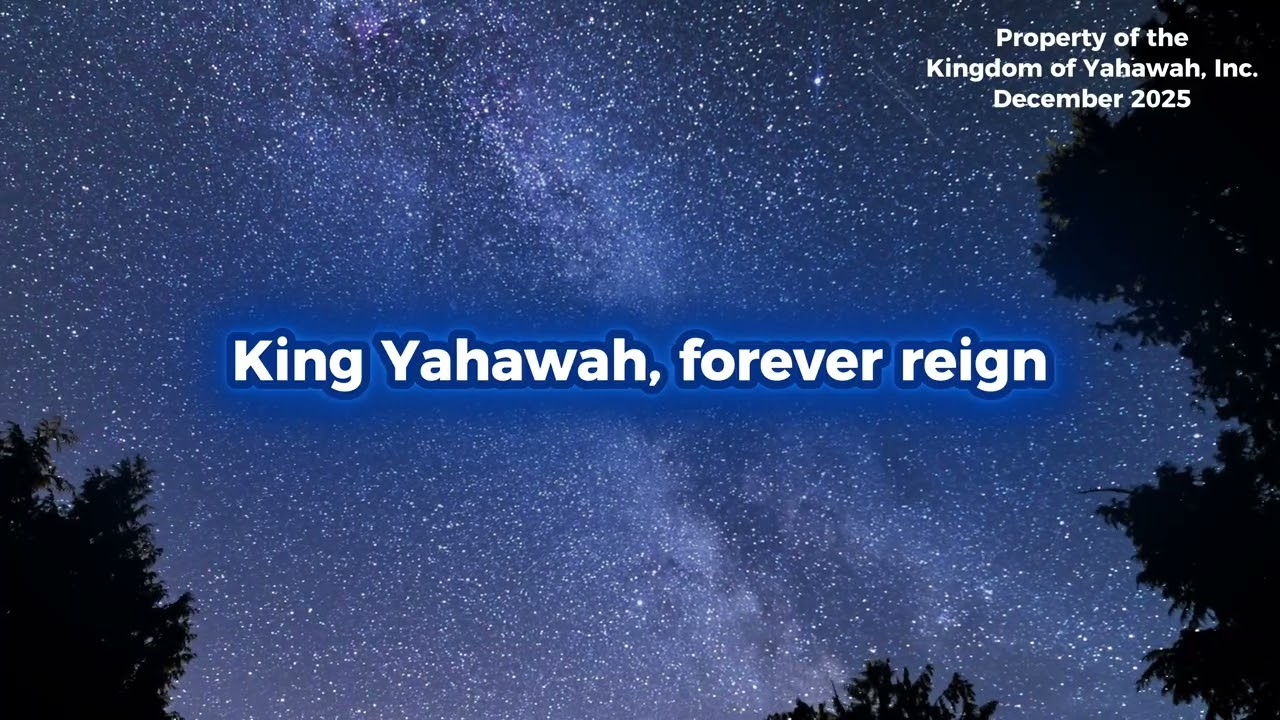 KING YAHAWAH, RULER OF ALL