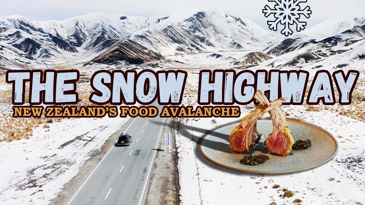 Одна дорога. Бесконечная еда и снег | SnowChef Новая Зеландия