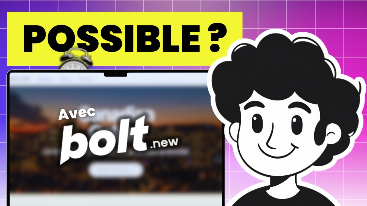 Créer un Site Web PRO en 15 MINUTES (Avec Bolt.new !) 💻