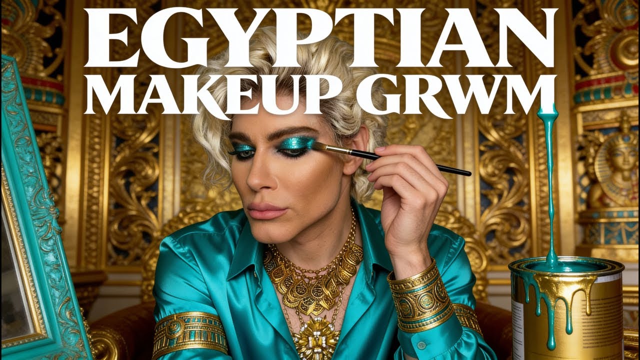 Egyptian Makeup GRWM TIAGO AZEVEDO