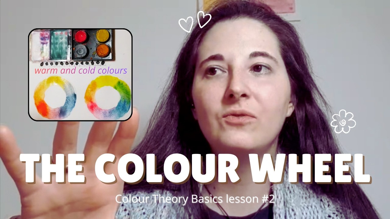 Colour Theory Basics #2  - Colour wheel (Watercolour)