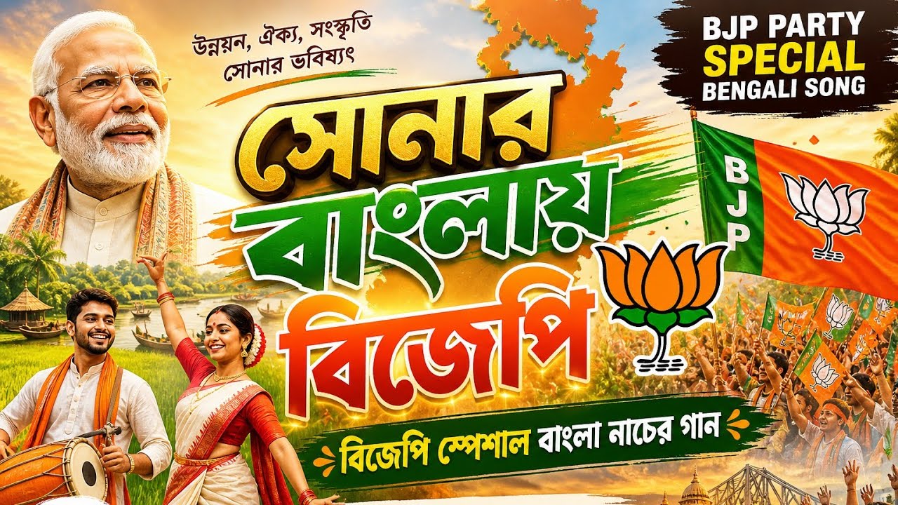 সোনার বাংলায় বিজেপি | SONAR BANGLAI BJP|BJP SPECIAL SONG|বিজেপি স্পেশাল বাংলা গান| Biswajyoti Ghosh