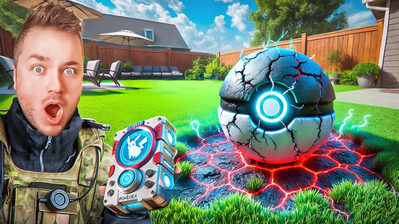 We OPENED a CURSED POKEBALL in Our BACKYARD… HUGE Mistake!