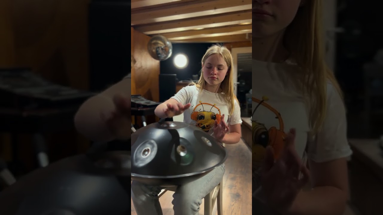 Second Melody of Ronja - Played on a D-Minor in the Opsilon Studio | Opsilon Handpan
