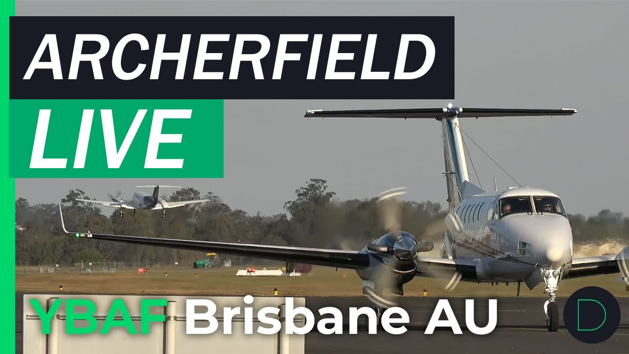 Archerfield LIVE ✈️ Brisbane Plane Spotting | General Aviation & Helicopters