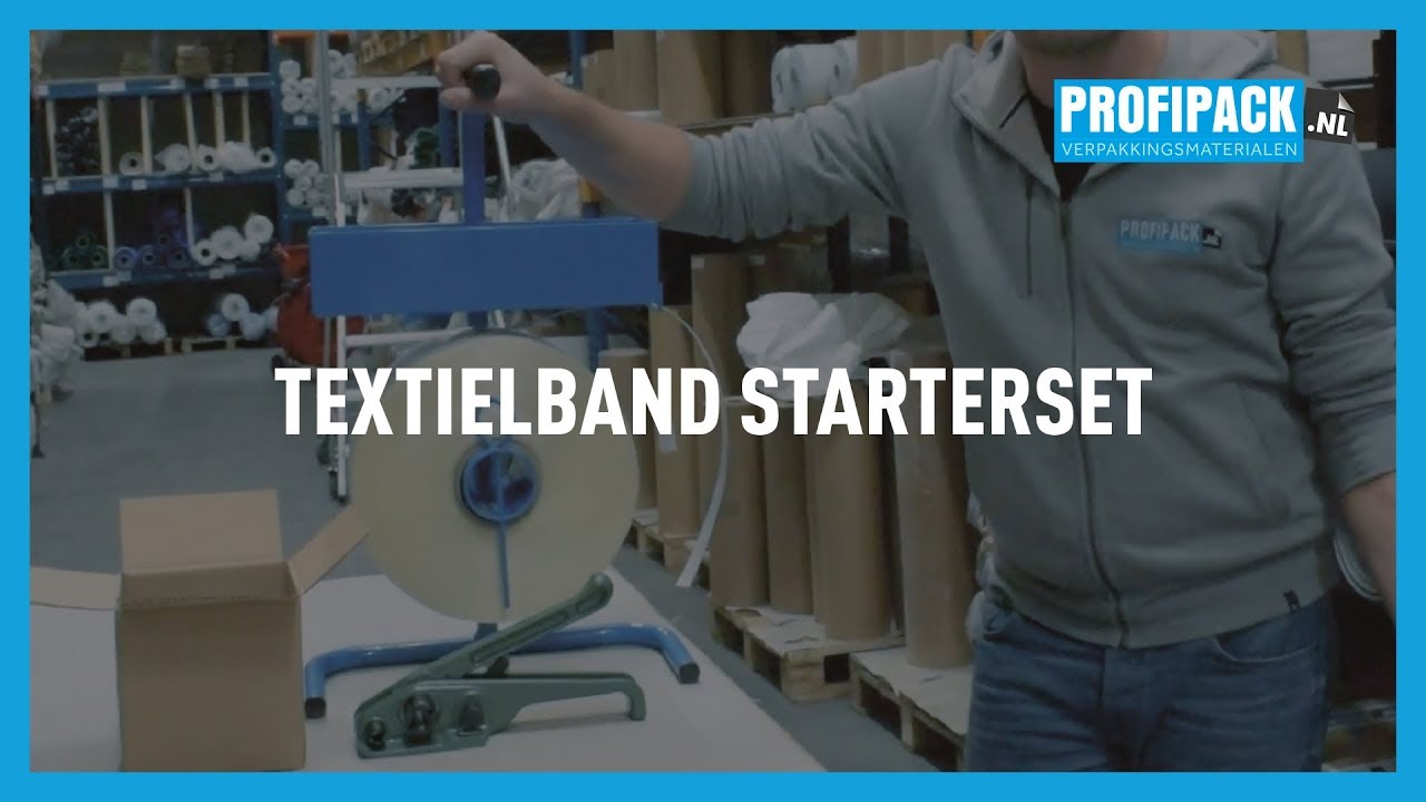 Profipack Productdemo: Textielband Starterset