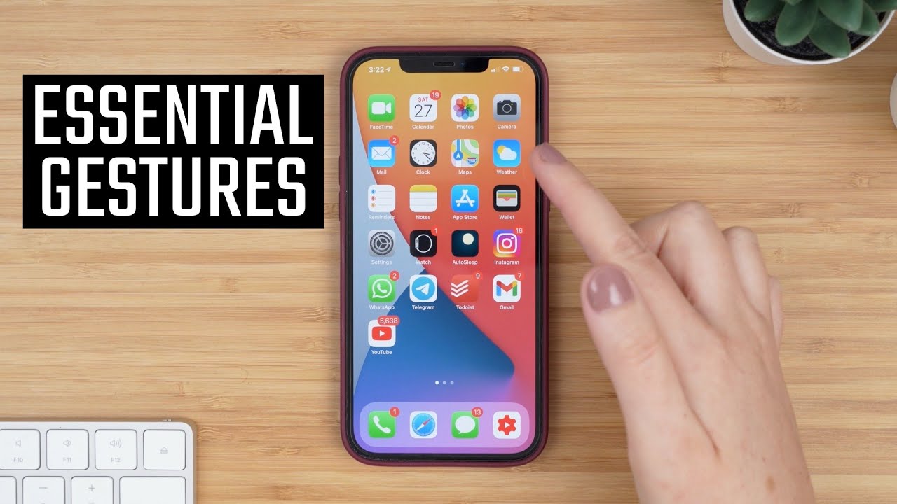 ESSENTIAL IPHONE GESTURES for BEGINNERS!