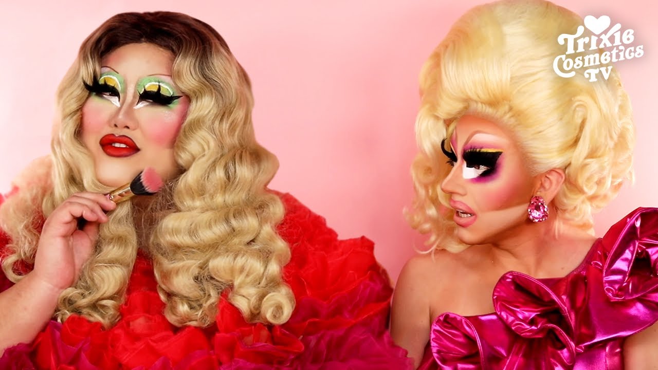 The Feud is OVER | The Kim Chi Chic Beauty X Trixie Mattel Collab