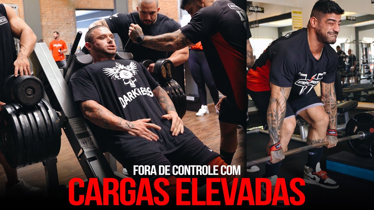 MR. SAIZEN e CAPIAL PERDERAM A NOÇÃO DO PERIGO NESSE TREINO!