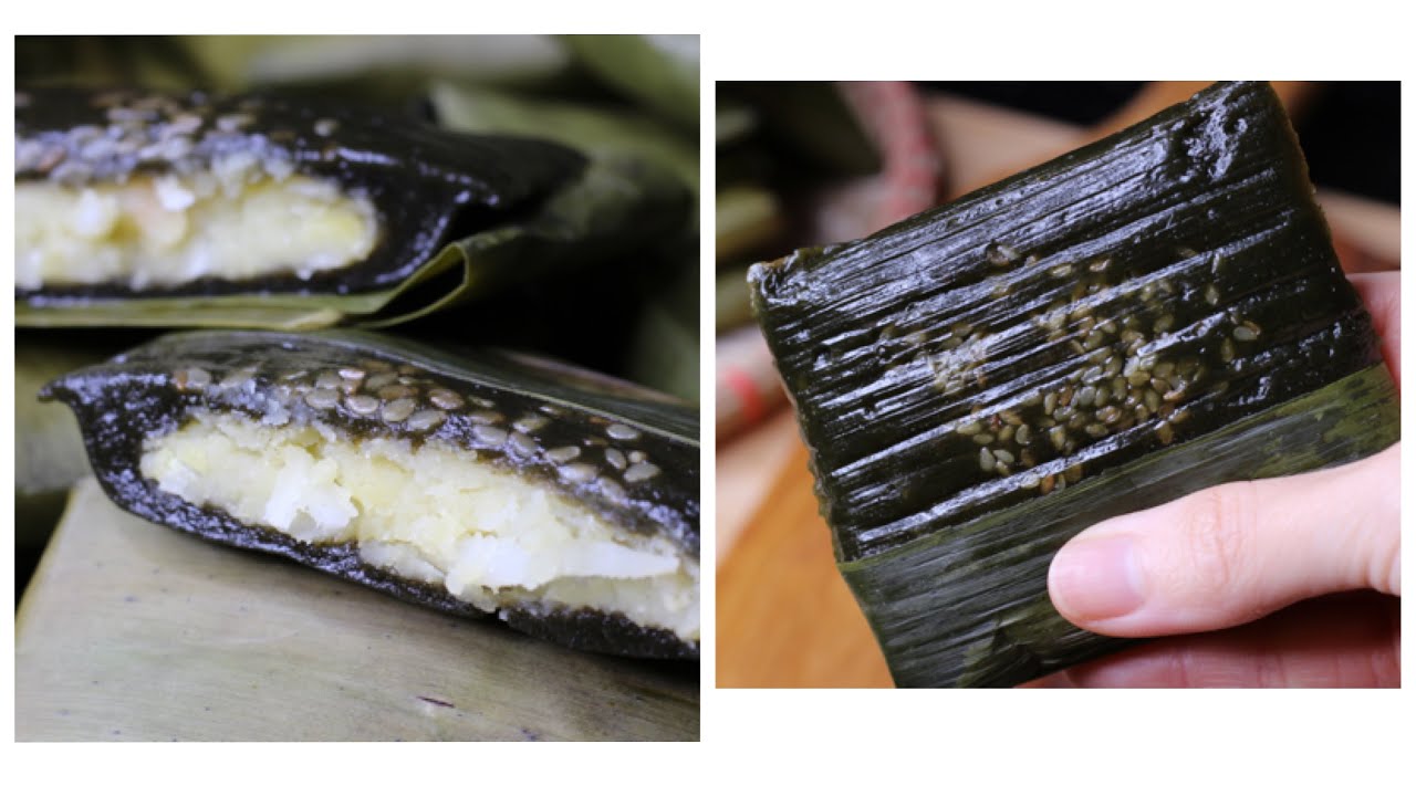 Bánh Gai - Steamed Ramie Cake - Cách làm từ bột lá gai bánh thật mềm dẻo sang ngày | Bếp Nhà Diễm |