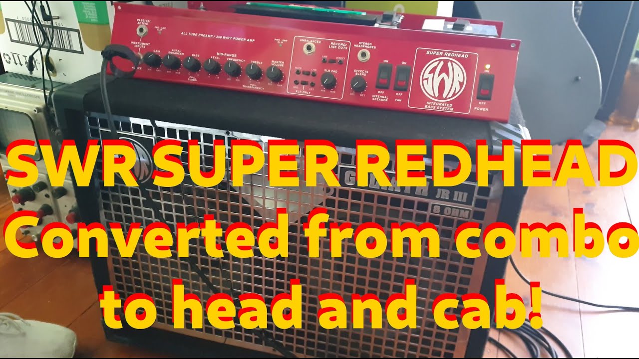 SWR Super Readhead Combo converted to Head