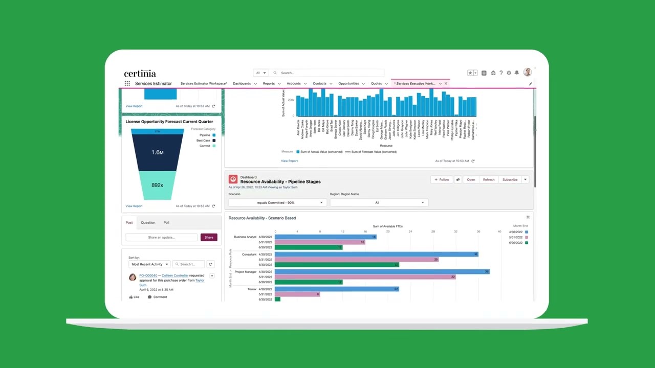 Intro to Certinia PS Cloud for Professional Services Automation (PSA)