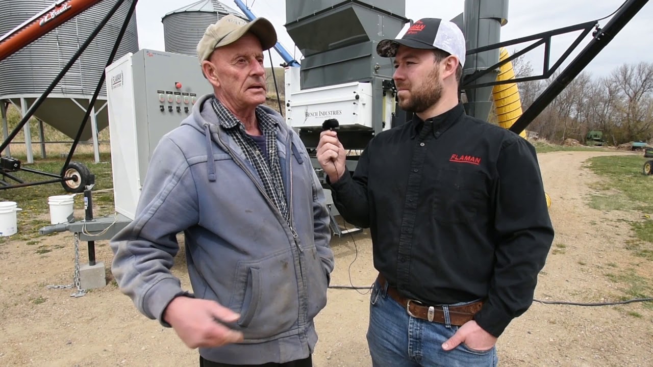 Bench Industries Grain Cleaner | Customer Testimonial | Flaman Grain Systems