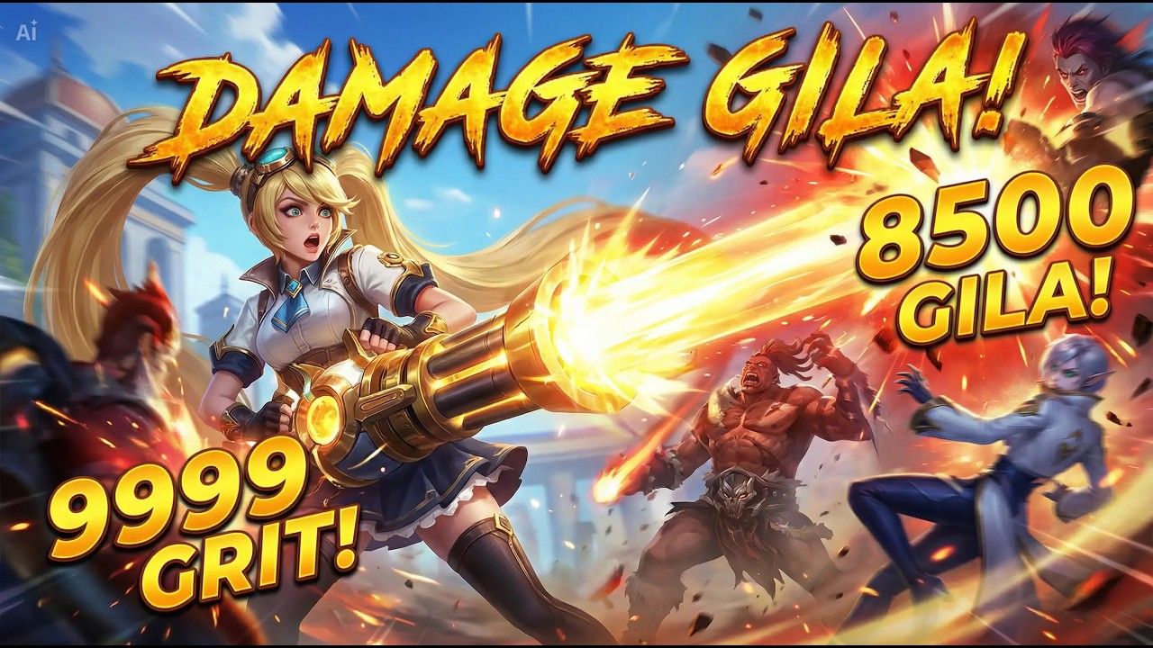 LAYLA GAMEPLAY 🔥| Comeback MUDAH! Damage Layla Terlalu SAKIT!!