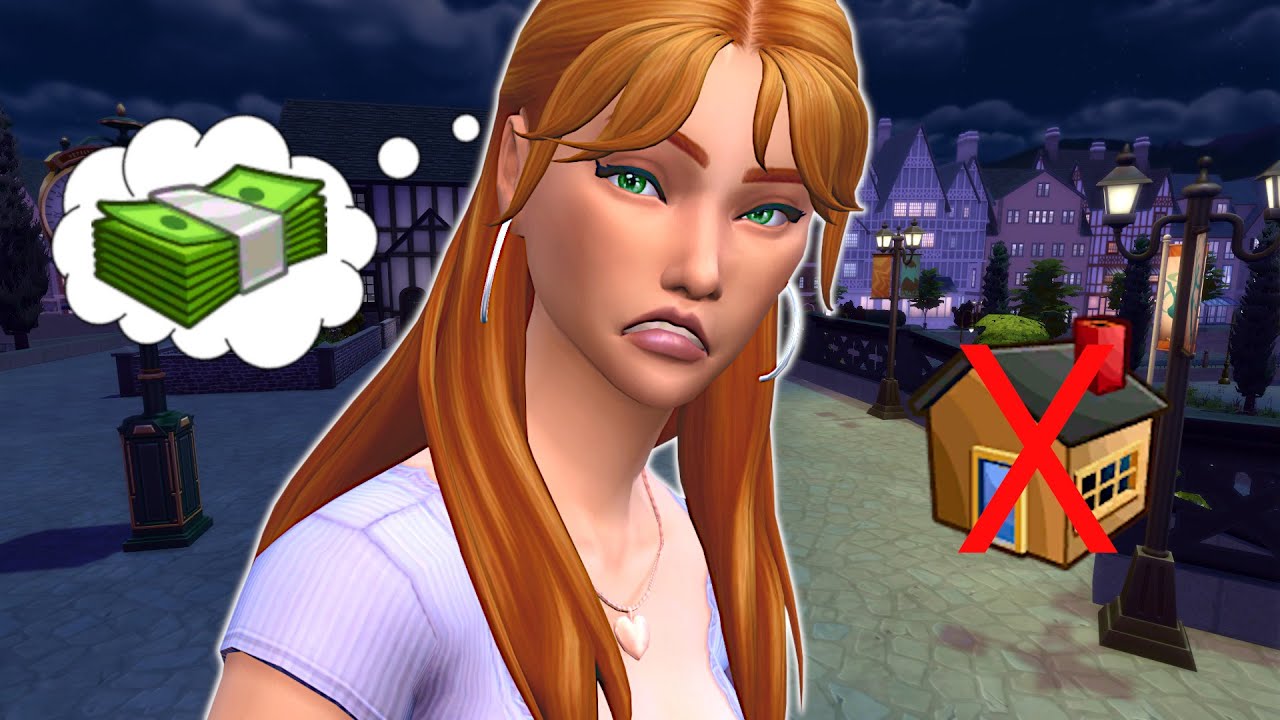 Can my teen sim survive on the streets? // Sims 4 homeless challenge