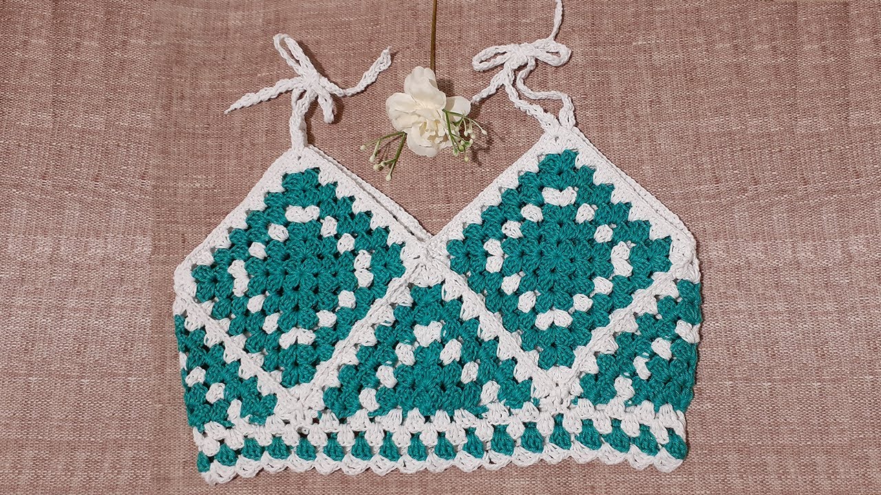 CROPPED EM CROCHÊ | Passo a Passo