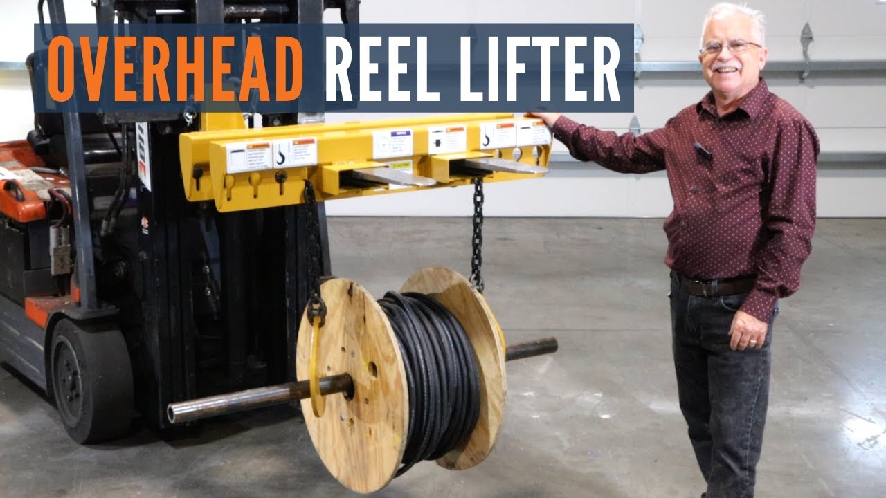 Overhead Reel Lifter | Material Handling Minute