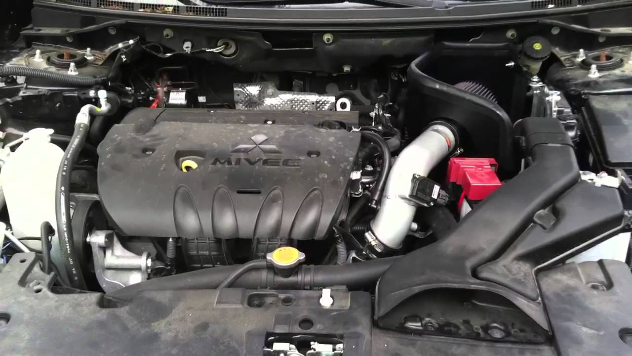Lancer with K&N typhoon intake