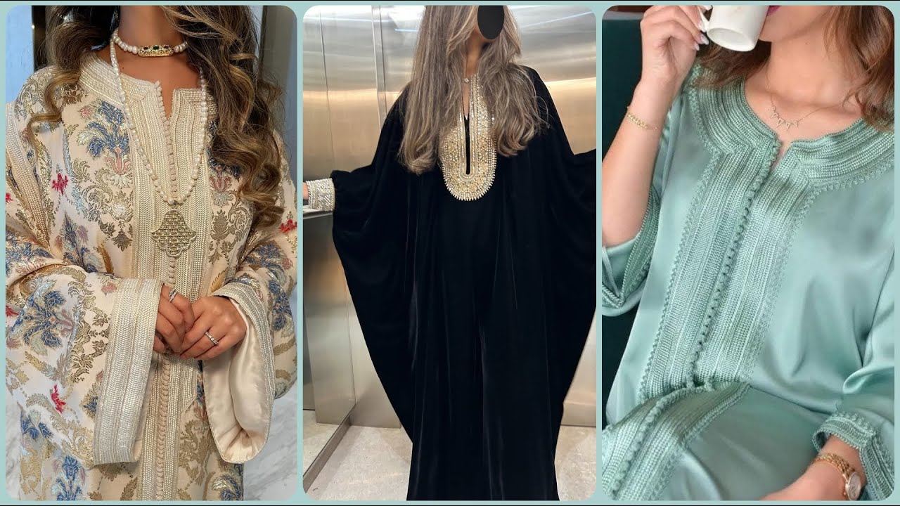 الجديييد 🔥 قفطان و كندورة ألوان وتنسيقات نخوة اخر ما كاين فالموديلات الراقية Gandoura & Caftan 🇲🇦