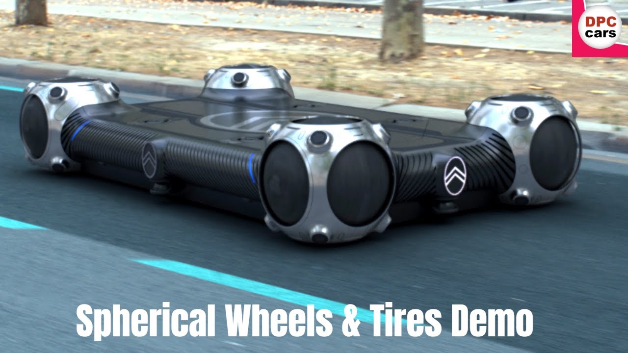 Spherical Wheels and Tires Operation Demo