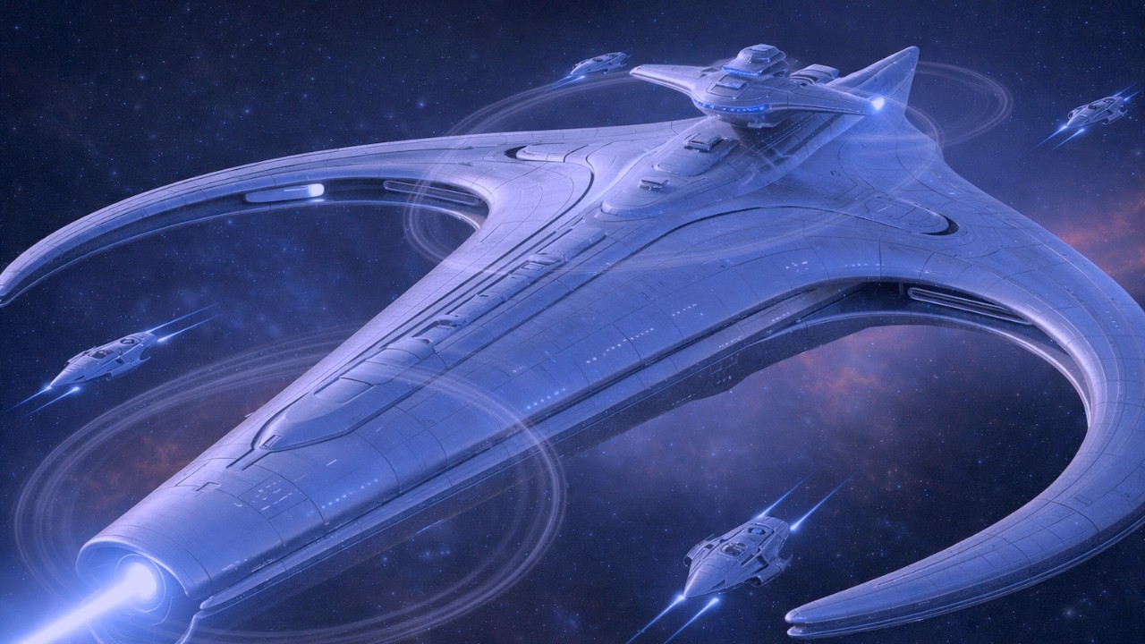 When the Human Ship Revealed Itself, the Galaxy Learned the Cost of Arrogance .