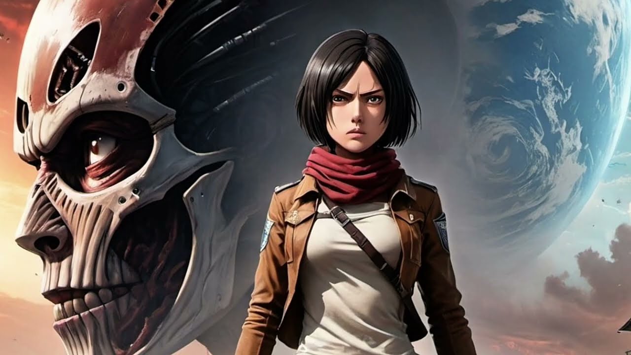 Mikasa of Ackerman Keep , Attack on Titans Epic , Medieval , Anime