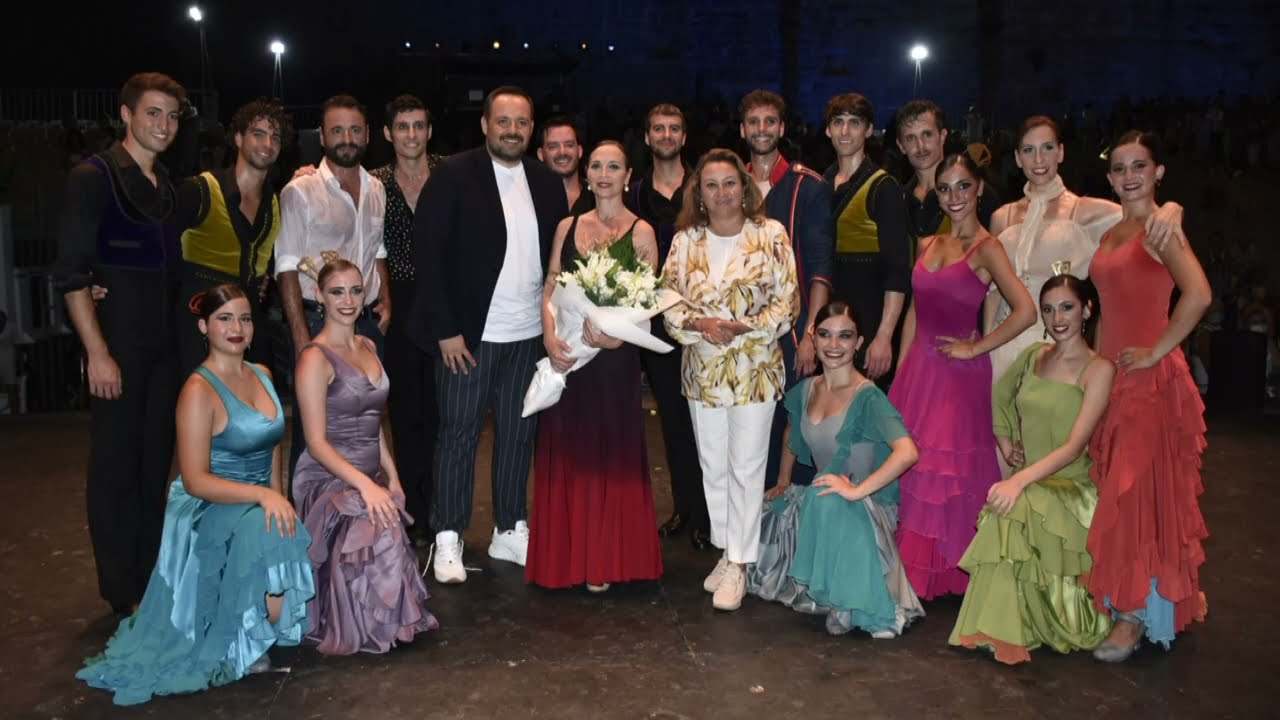 Bodrum Kalesi'nde Aida Gomez ile Flamenko r&uuml;zgarı