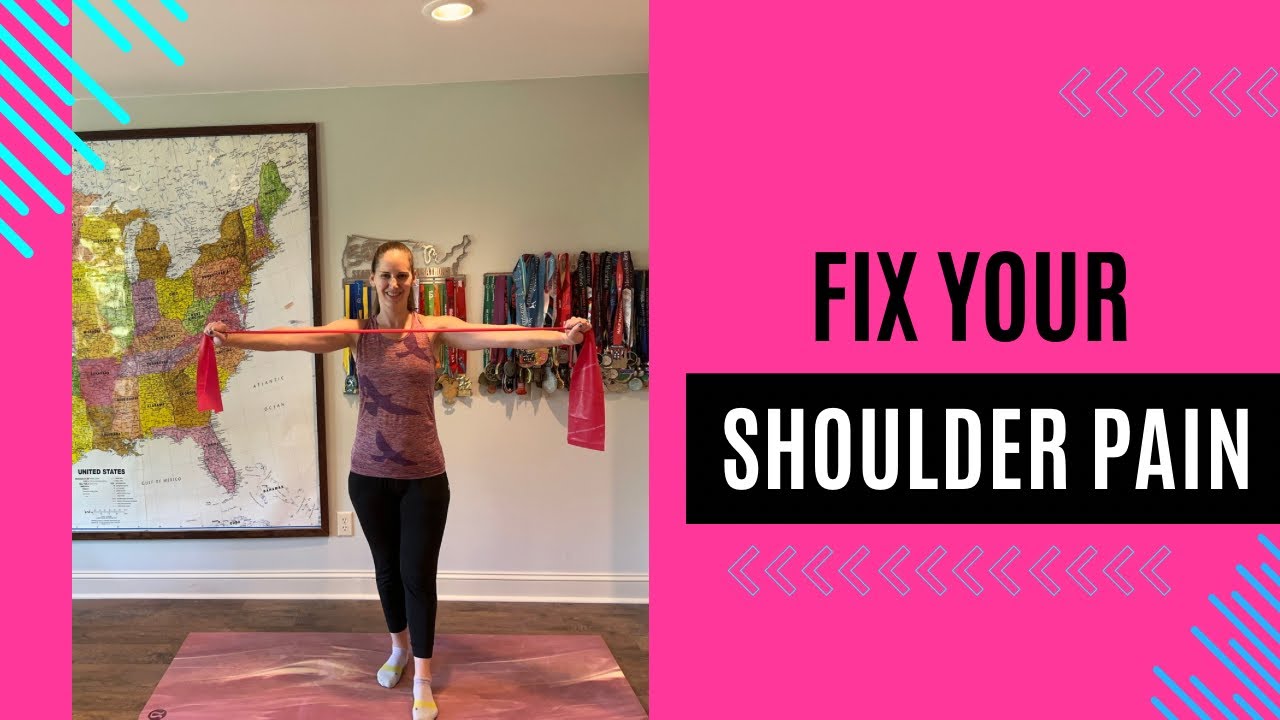 Try these exercises to help get rid of your Shoulder Pain!
