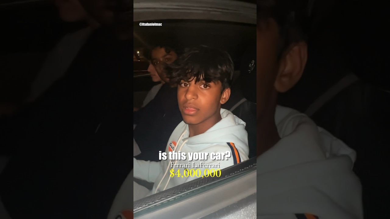 14 Year Old Stole His Dad&rsquo;s $2,500,000 Ferrari