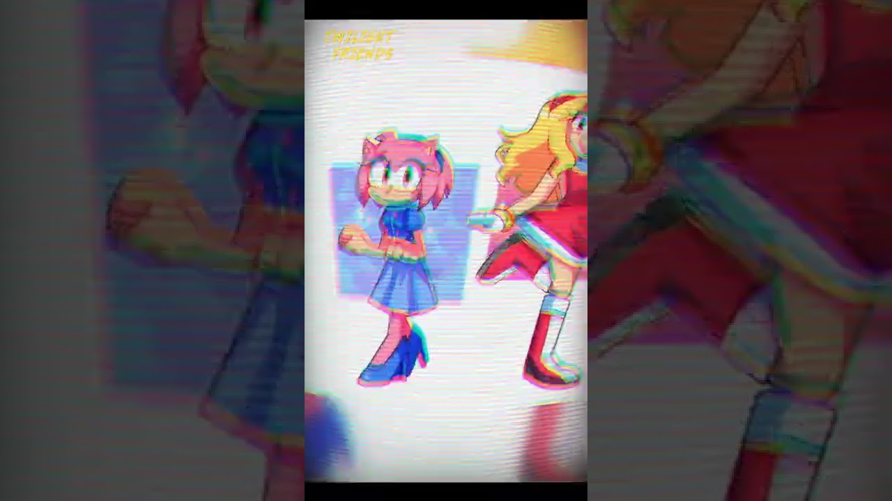 Amy Rose💗 and Maria Robotnik💙
