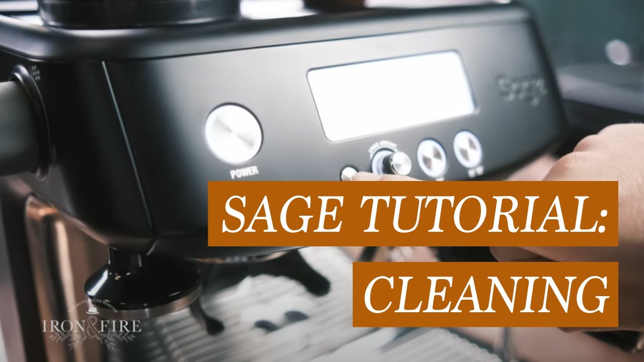 Sage Barista Pro Cleaning Tutorial / A step-by-step guide on how to clean your Sage coffee machine.