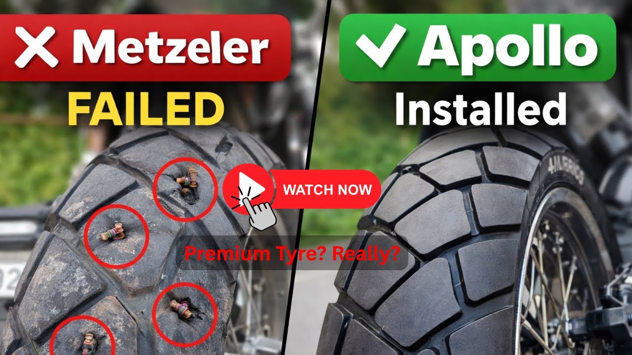 BMW G 310 GS Tyre Failed in 2 Years 😡 | Metzeler Puncture Nightmare | Switched to Apollo