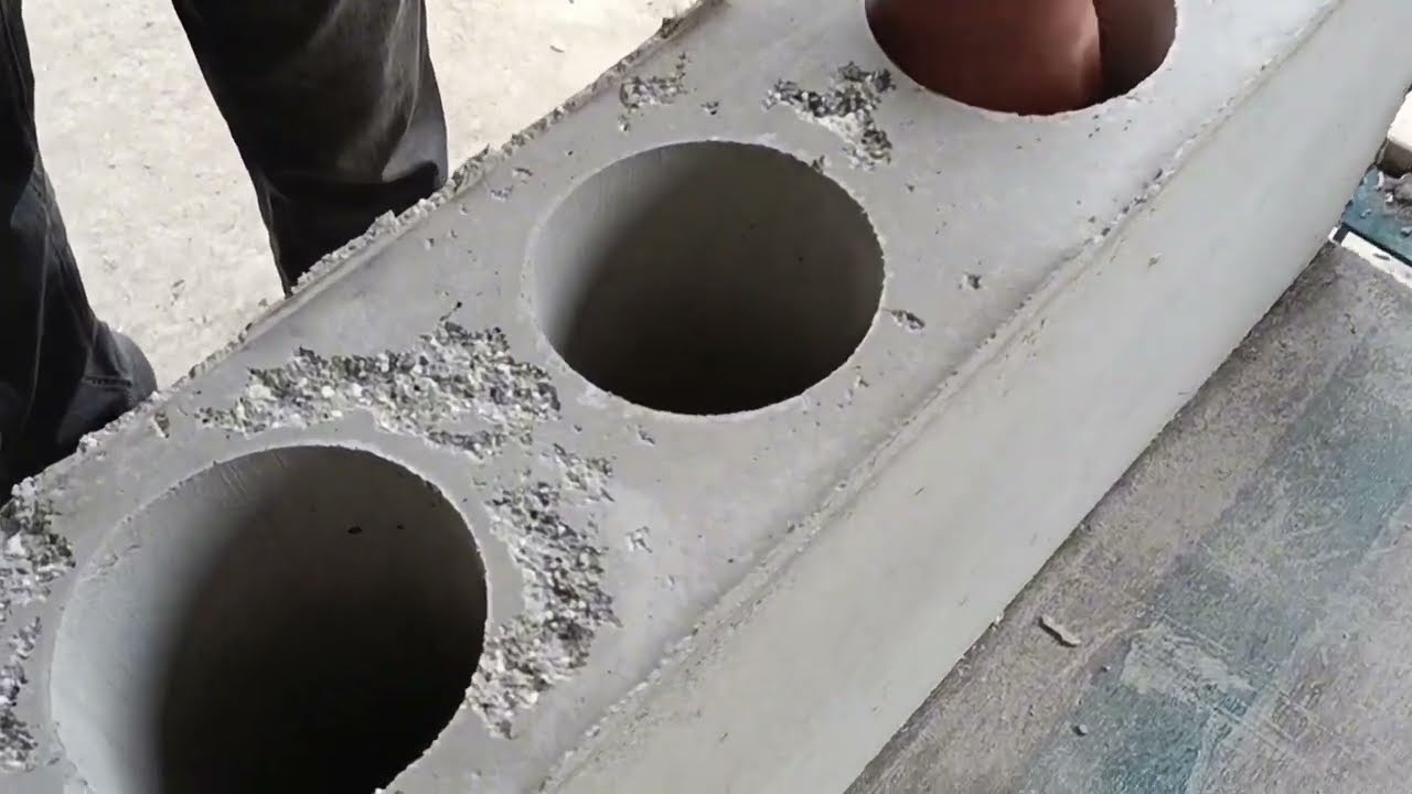 concreto celular com espuma que seca na hora