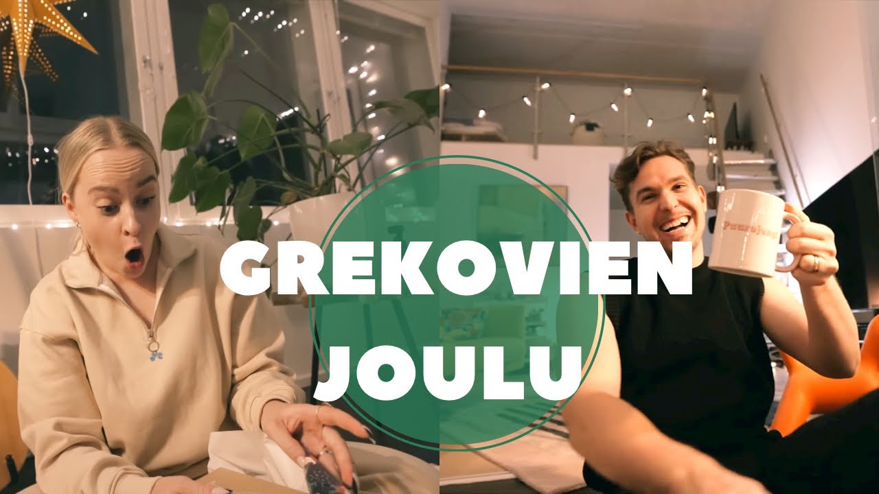 GREKOVIEN JOULU: Mit&auml; annettiin toisillemme lahjaksi?😱🎁✨