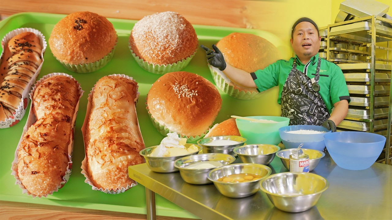 Rahsia Buat Roti Lembut, GEBU & Sedap | Miza Bakery Muar