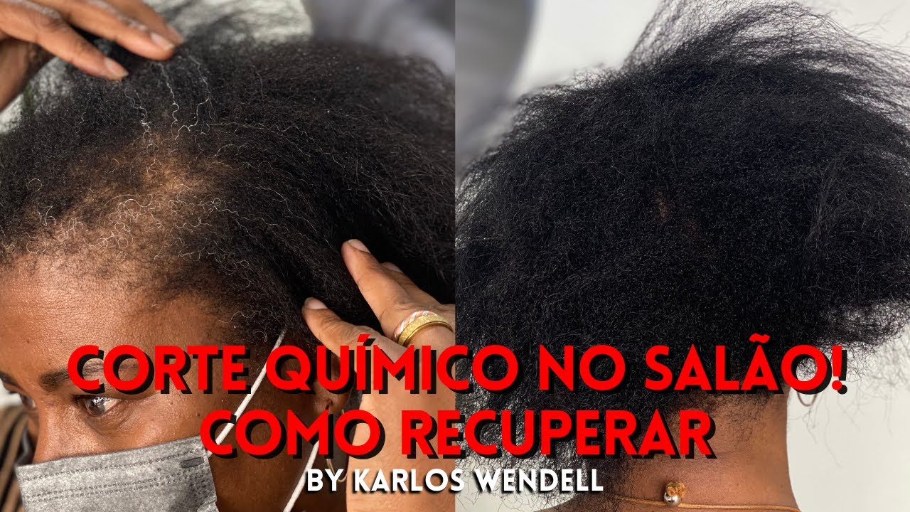 Corte químico no salão! Como recuperar by Karlos Wendell
