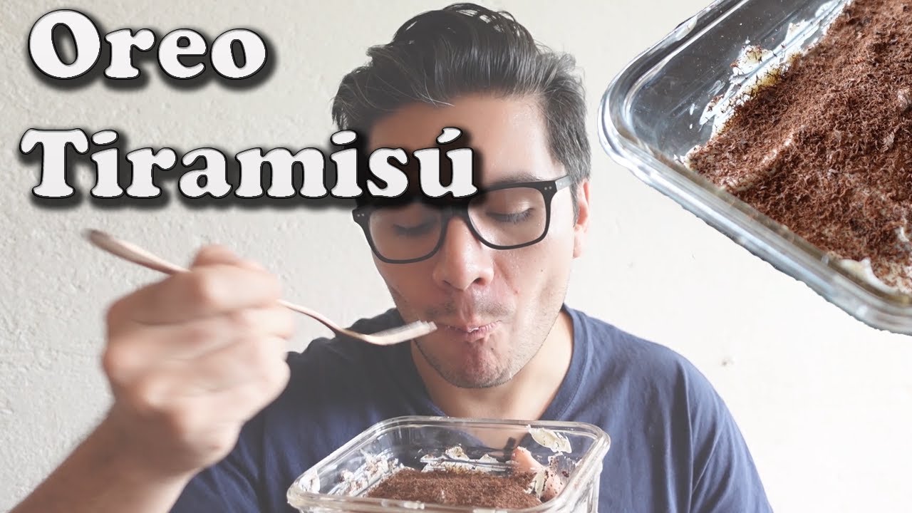 Oreo Tiramisú | Receta fácil, rápida y económica | Sin batidora eléctrica
