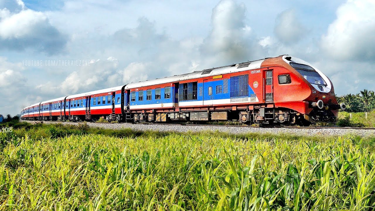 Single Line Trains | Bangalore - Hosur DEMU | Anekal | Indian Railways