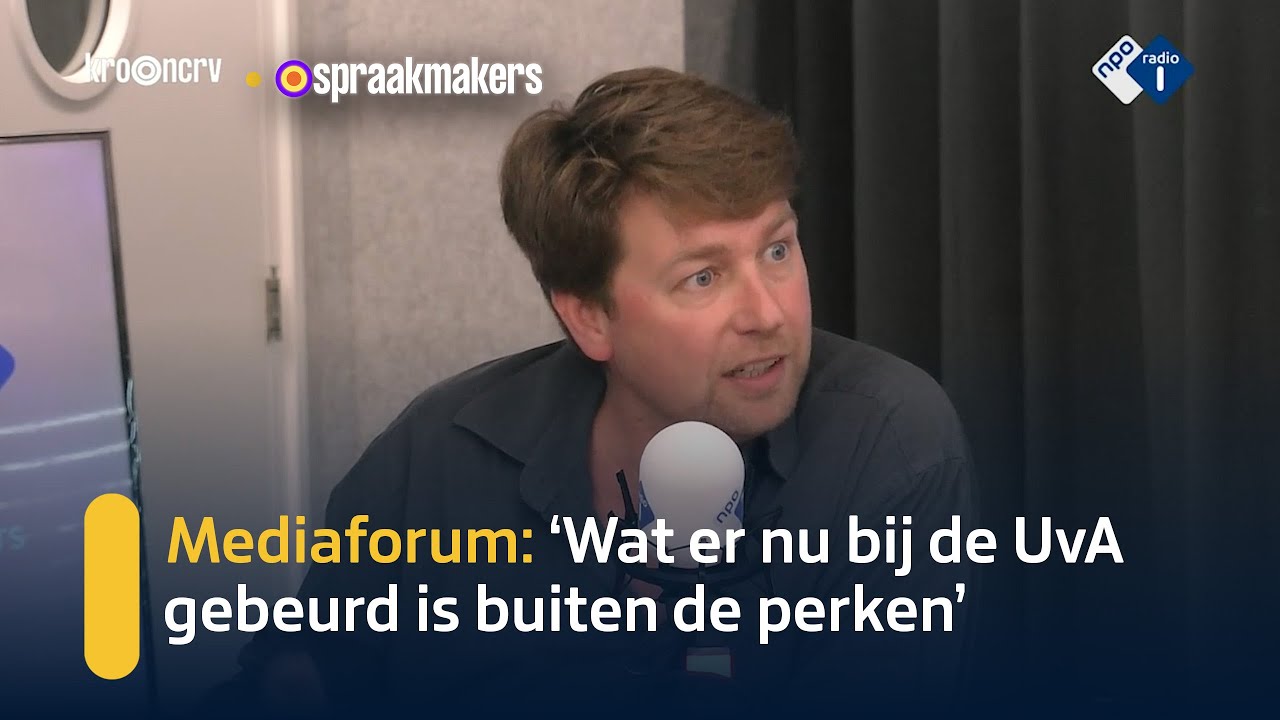 UvA Rector Magnificus reageert op pro-Palestijnse demonstraties| NPO Radio 1