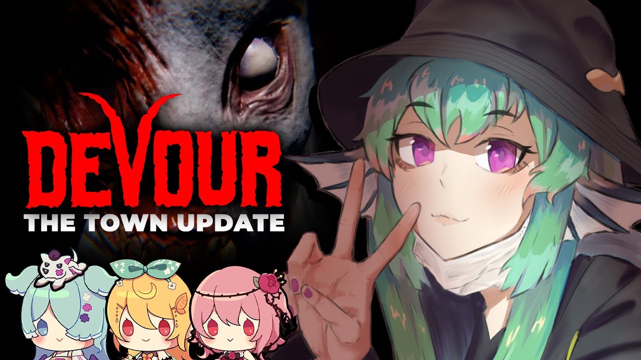 【DEVOUR】 THE TOWN UPDATE! 【NIJISANJI EN | Finana Ryugu】「Collab」 ft. Elira, Pomu, & Rosemi