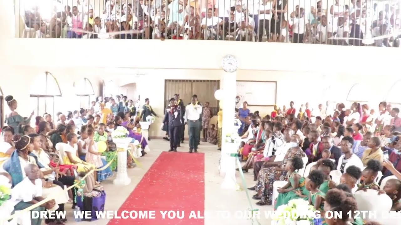 ROSE WEDS ANDREW @ GOODNEWS MIKINDANI SDA  ON 12TH DEC 2021
