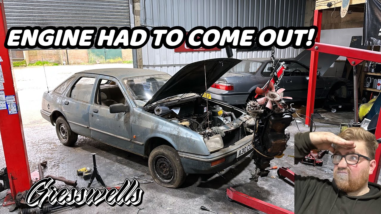 BARN FIND SIERRA | The Build Series Begins | Tackling A Seized Engine!
