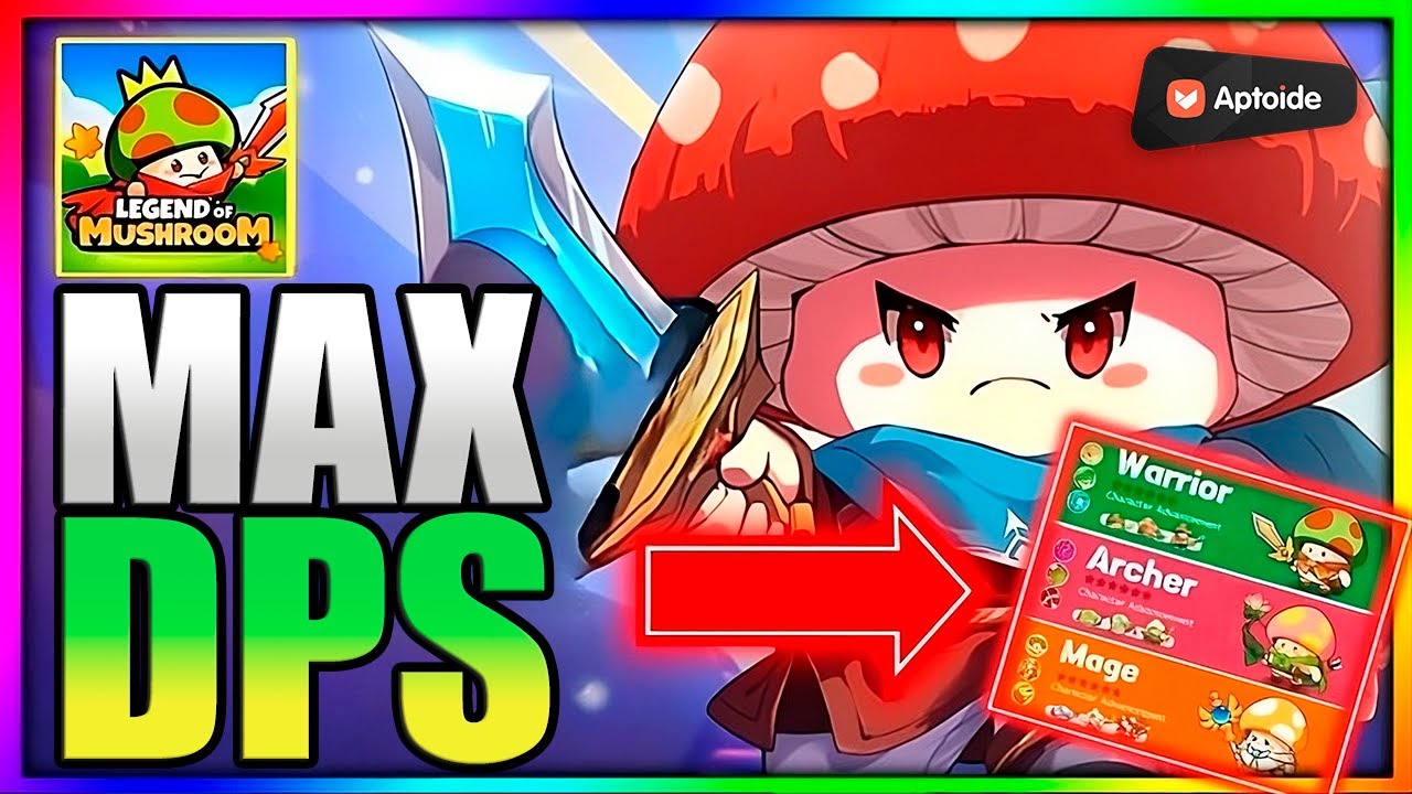 INSANE Archer DPS Build! 🏹 DESTROY Bosses & Enemies FAST  Legend of Mushroom