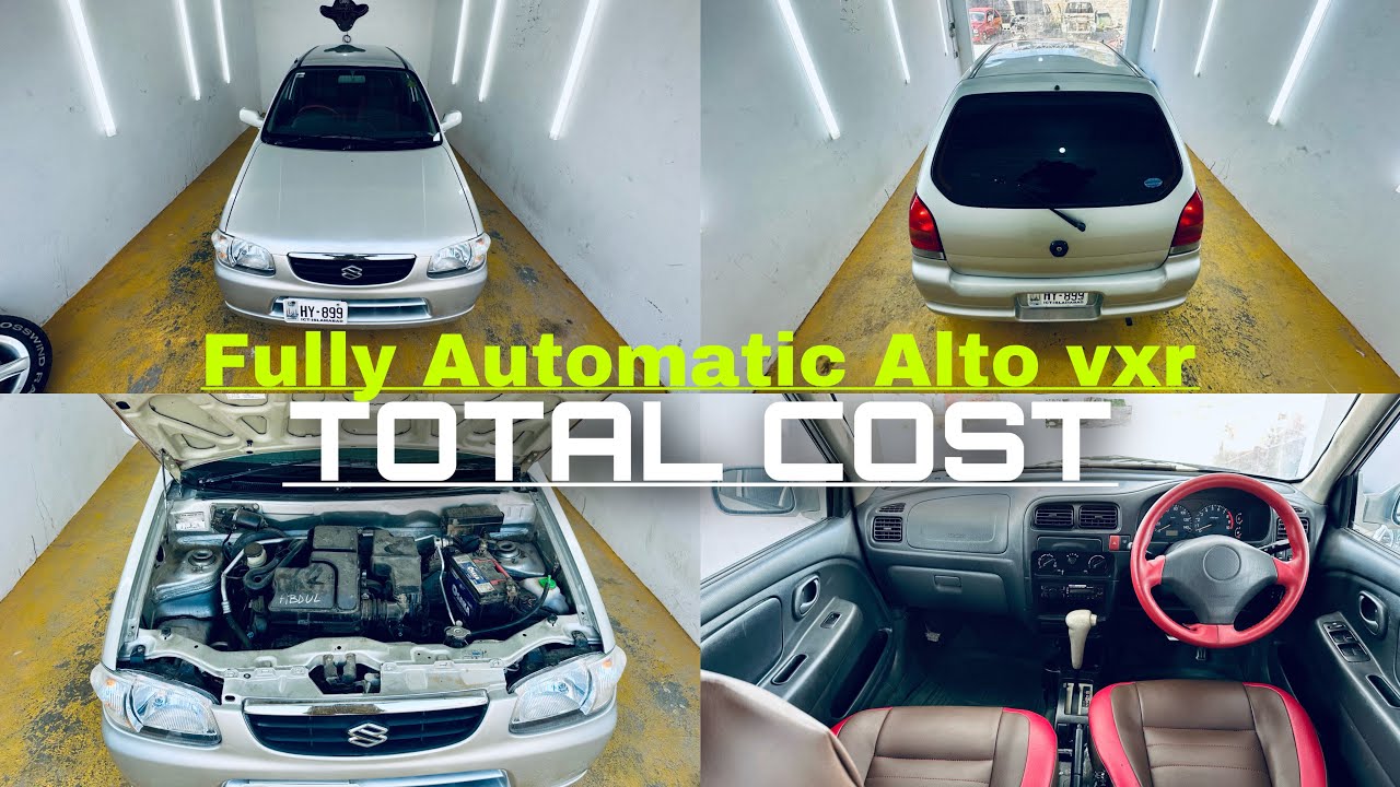 Pakistani Suzuki Alto vxr Fully Converted to Jdm Automatic Alto vxr 660cc ❤️🔥 | Total Cost