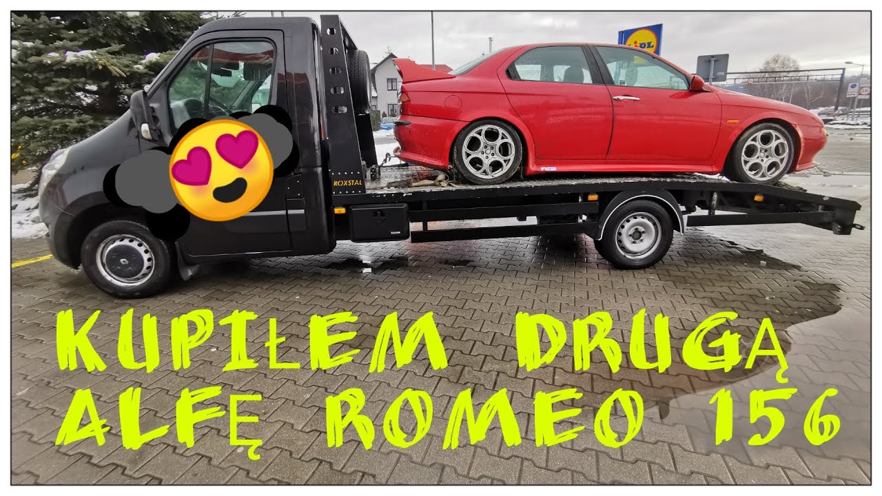 Kupiłem drugą Alfe Romeo 156 w pakiecie ZENDER :D