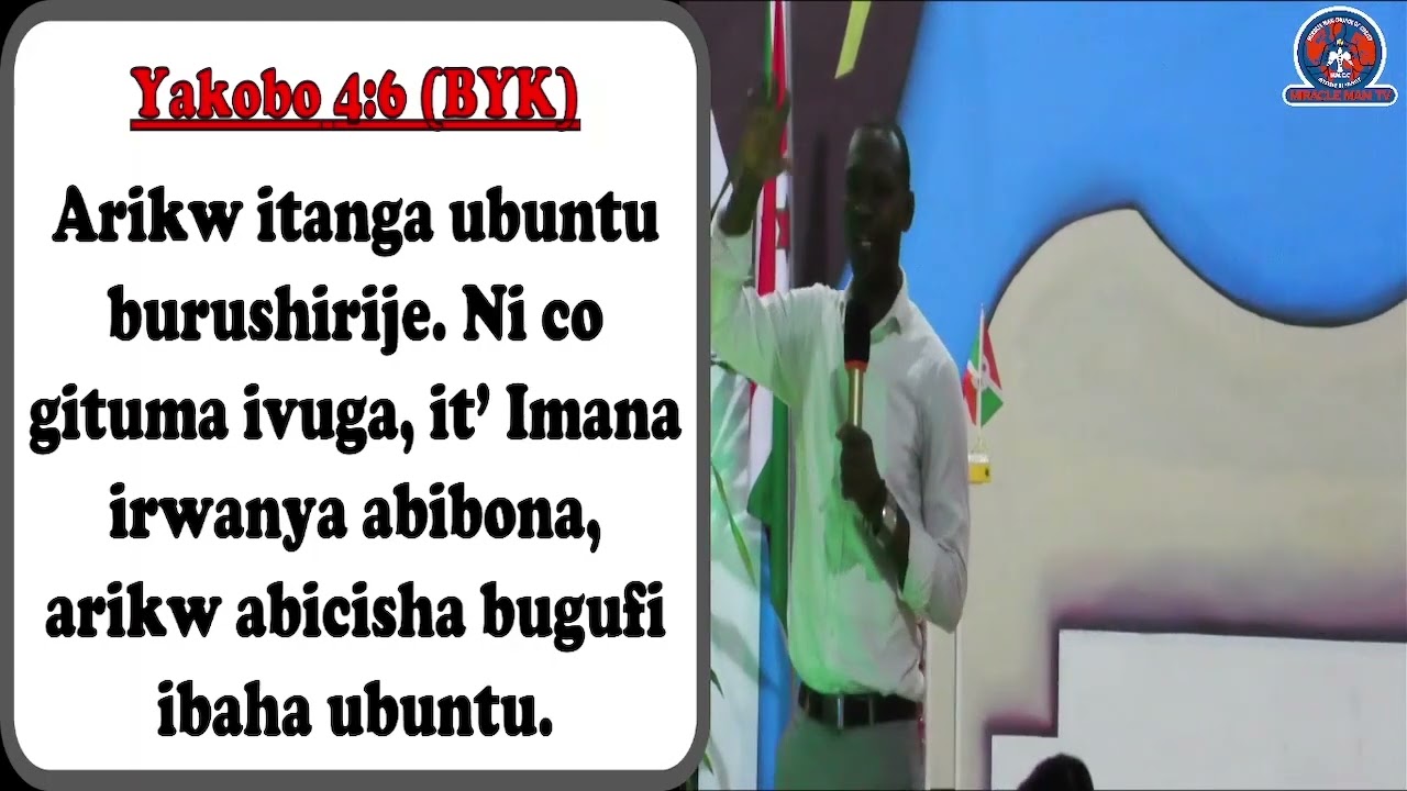 IBANGA RY'UBUNTU BY APOTRE ERIC BIMENYIMANA DAY 1 OF CHARGING BATTERY 2024