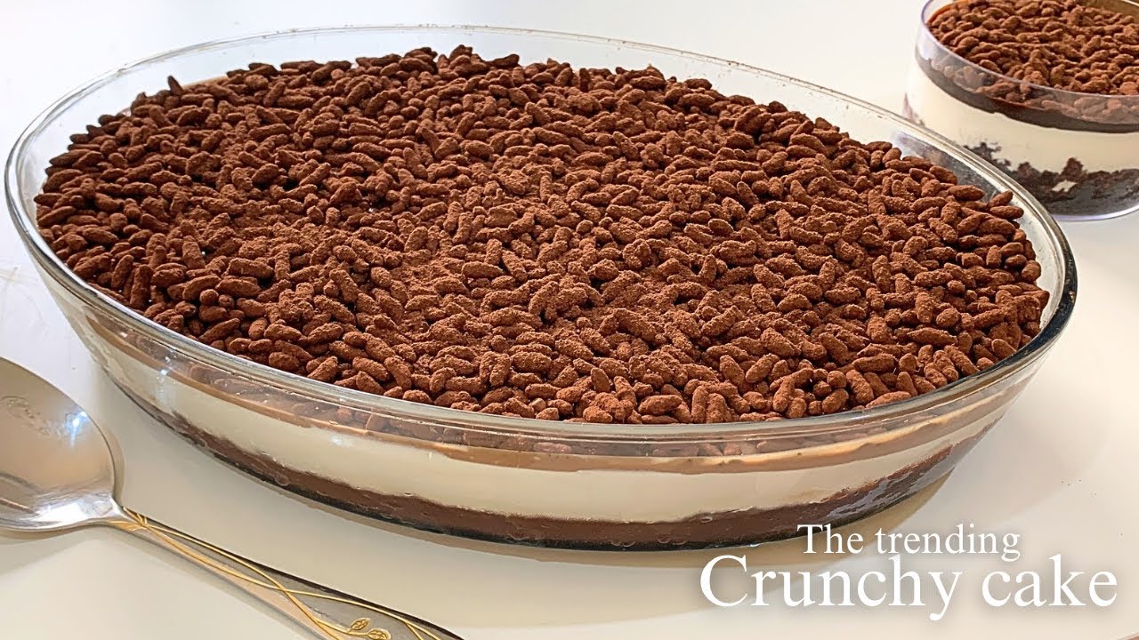 كيكة احمد الزامل كرنشي شوكو ترند رمضان | The VIRAL Crunchy choco cake