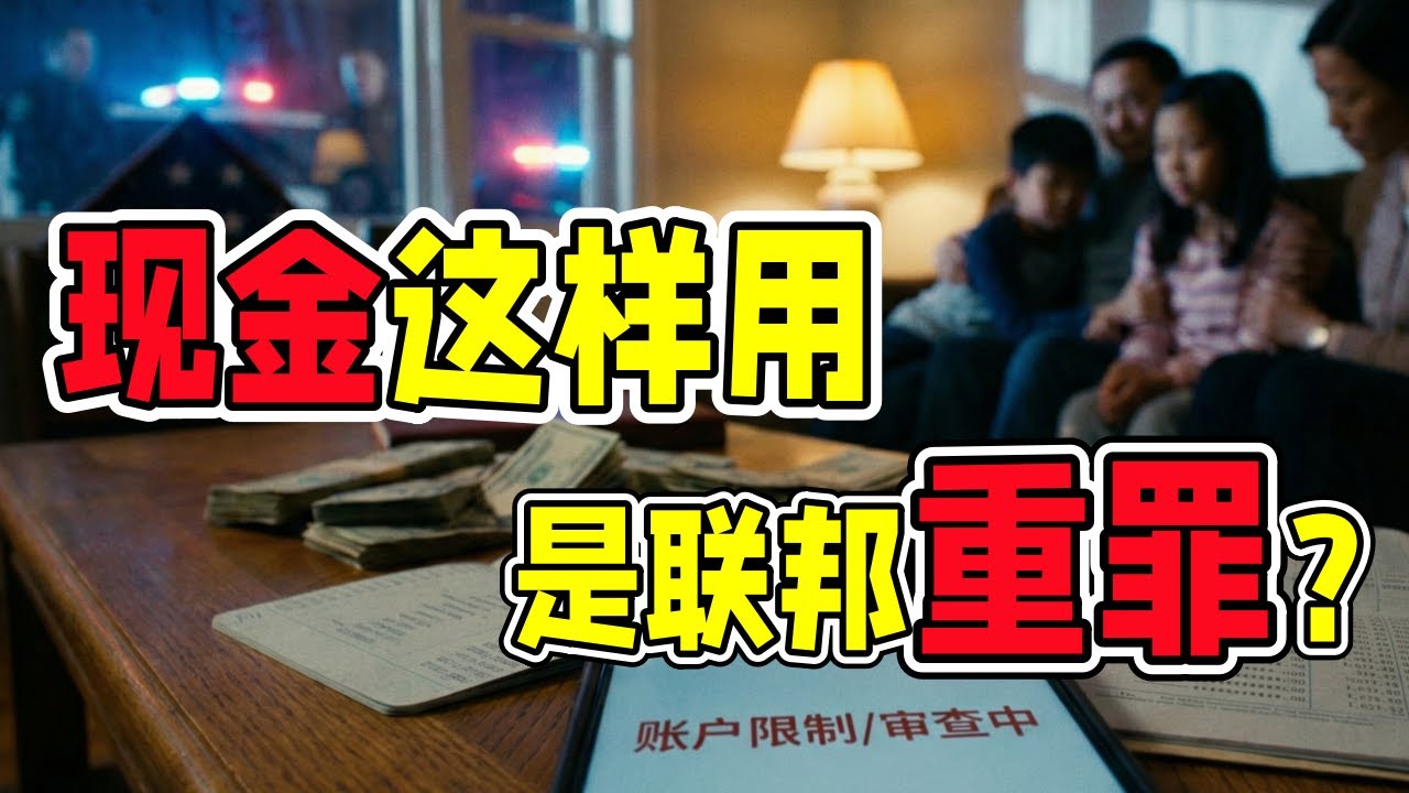 美国现金要出事了：这样存钱取钱，钱直接被扣走！还可能是联邦重罪？